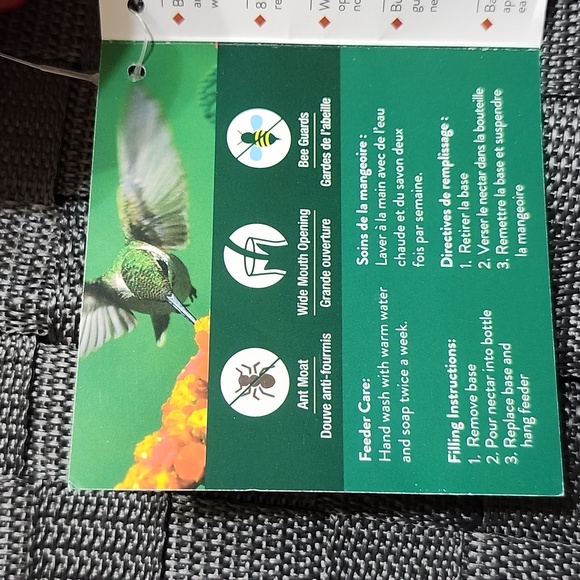 Classic hummingbird feeder - Picture 5 of 8